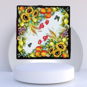 Troff Lav Taşı Masa Kare PNHZT1101