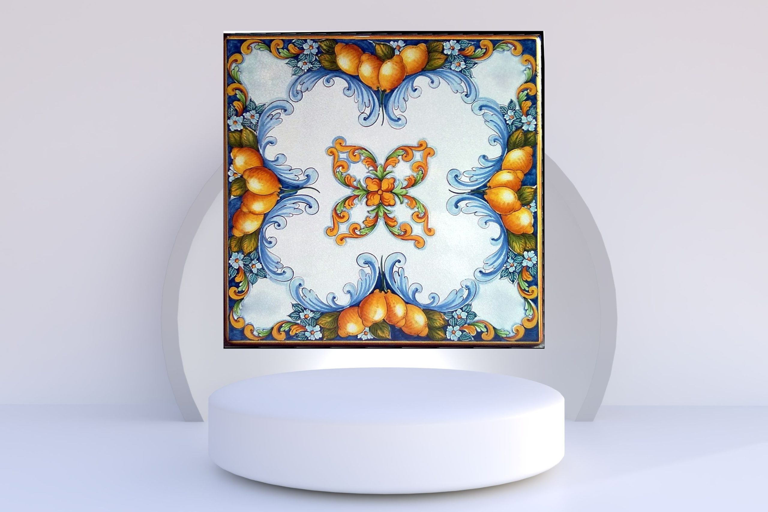 Troff Lav Taşı Masa Kare PNHZT1102