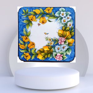 Troff Lav Taşı Masa Kare PNHZT1121