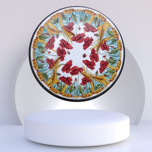 Troff Lav Taşı Masa Yuvarlak PNHZT1247